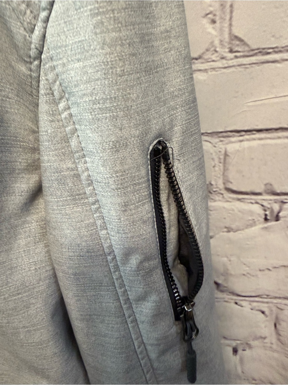 Free Country Light Gray Fleece-Lined Hooded Zip Jacket - Picture 4 of 11